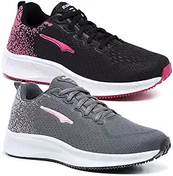 Kit 2 Pares Tenis de Academima Caminhada Leve e Confortavel Feminino