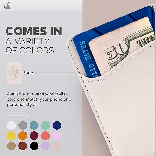 Miniatura 4 de Wallaroo - Cartera de piel prémium para teléfono celular, cartera para Android y iPhone y tarjetero para mujeres y hombres, duradera con forro