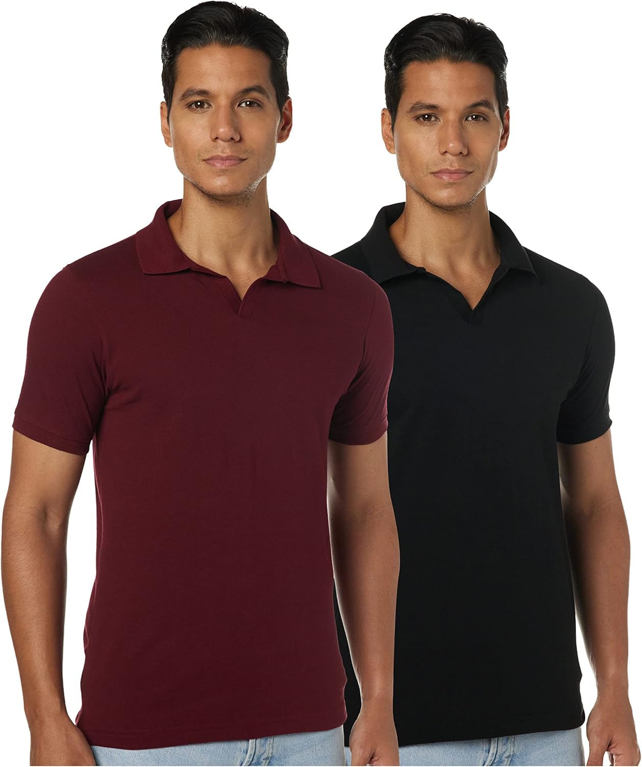Amazon Brand – Symbol Men’s Solid Regular Polo Shirt (JC-PO2)