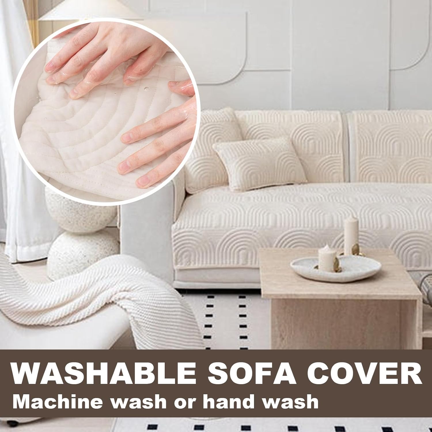 ソファーカバーカバー非滑りぬぬれた洗える洗えるクッション家具プロテクターカウチオールシーズンの厚いソファスリップペットフレンドリー