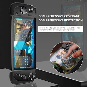 Designed for Razer Edge 5G 6.8 Inch Screen Protector Touch Sensitivity Bubble Free Easy Installation Transparent HD Clear Screen Protector for Razer Edge WiFi/Razer Edge 5G (2 Pcs)