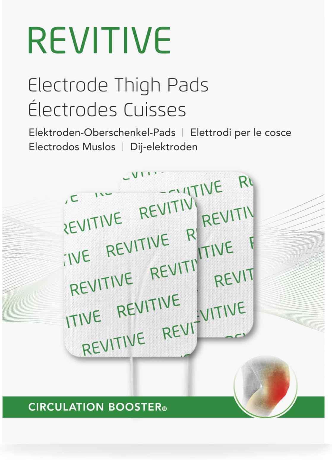 Revitive Electrode Thigh Pads (Eligible for VAT relief in the UK)