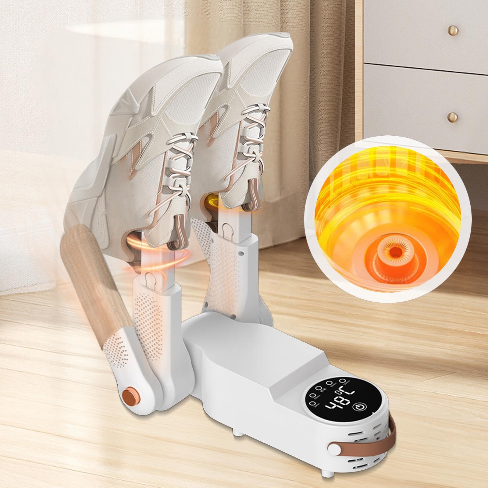 Sèche-Bottes Sèche-Chaussures Séchage par convection sans ventilateur, | Sèche-chaussures Et Bottes Électrique Portable Avec Chauffe Convection