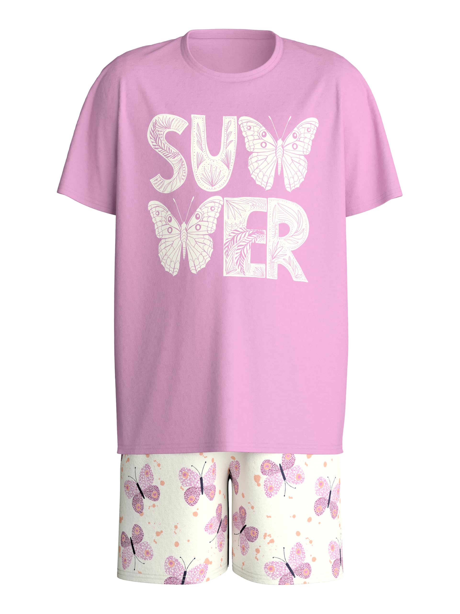 CALIDA Kids Kurz-Pyjama Kinder | Schlafanzug aus hochwertiger Baumwolle, atmungsaktiv, pflegeleicht