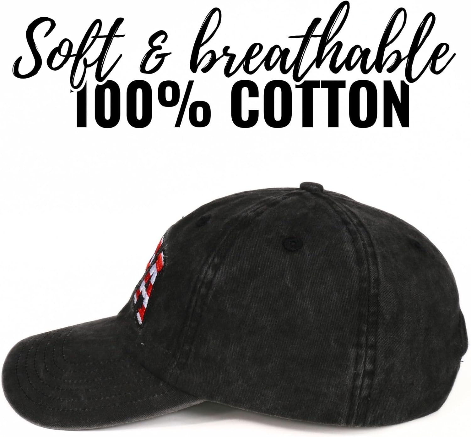 InnoBeta Papa Gifts Embroidered Cap, Funny Gifts for Men, Adjustable Hat Gifts Accessory for Birthday & Christmas Grey - Image 5