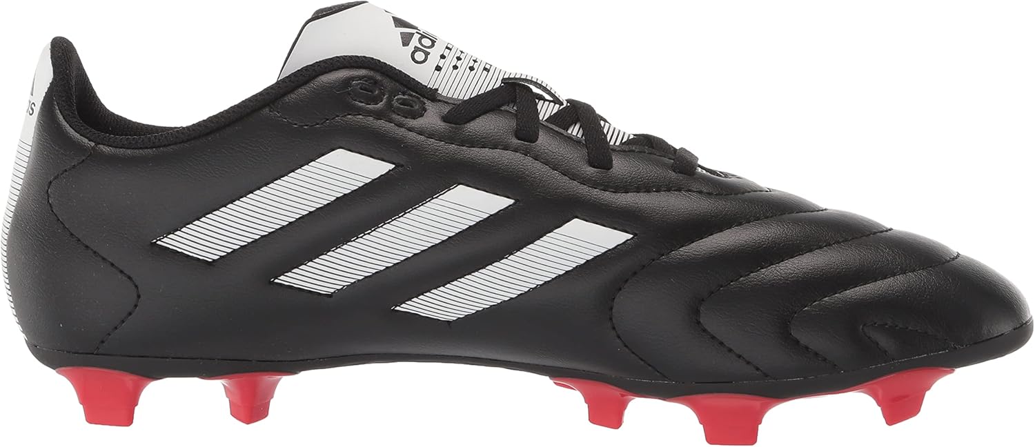 Miniatura 6 de adidas Goletto VIII - Tenis de fútbol unisex para adultos, Core NegroNube BlancoRojo