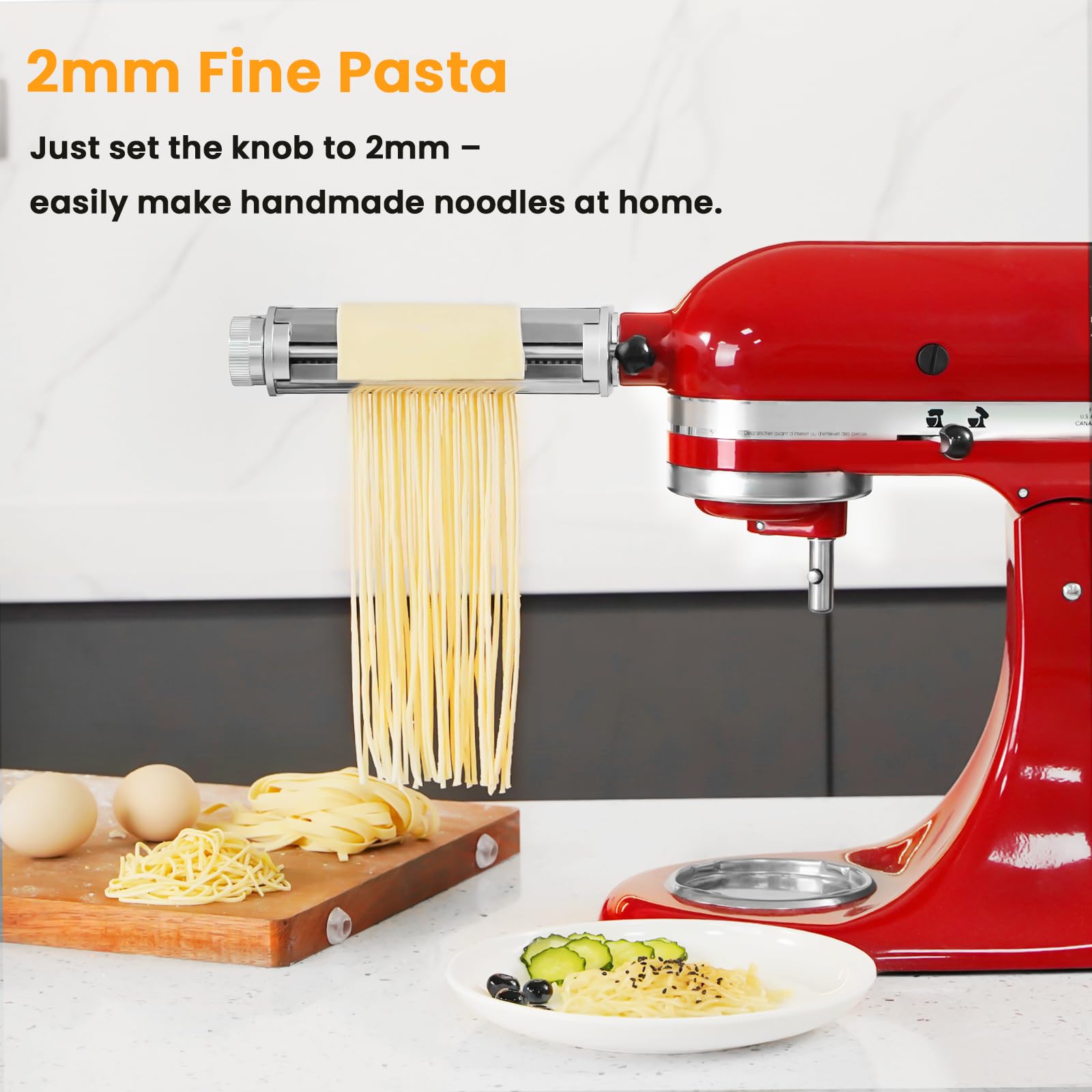 KitchenAid パスタローラー＆カッターセット Amazon.com: KitchenAid Stand Mixer Attachment, KSMPRA 3