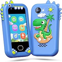 Vista 17 de Lapare Juguete de teléfono inteligente para niños, pantalla táctil de 2.8 pulgadas con doble cámara, juego, reproductor de música y más aplicación