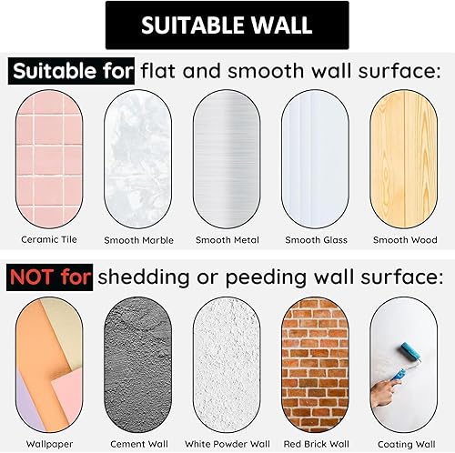 Miniatura 3 de Dispensador de jabón de manos montado en una sola pared, bomba de ducha negra de 13.5 oz13.5 fl oz, dispensador de jabón líquido transparente