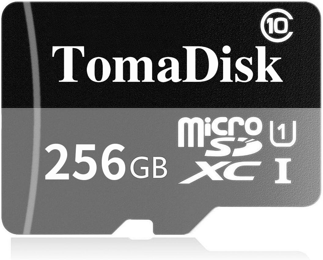 Micro SD Card 256GB High Speed Class 10 Micro SD SDXC Card with Adapter
