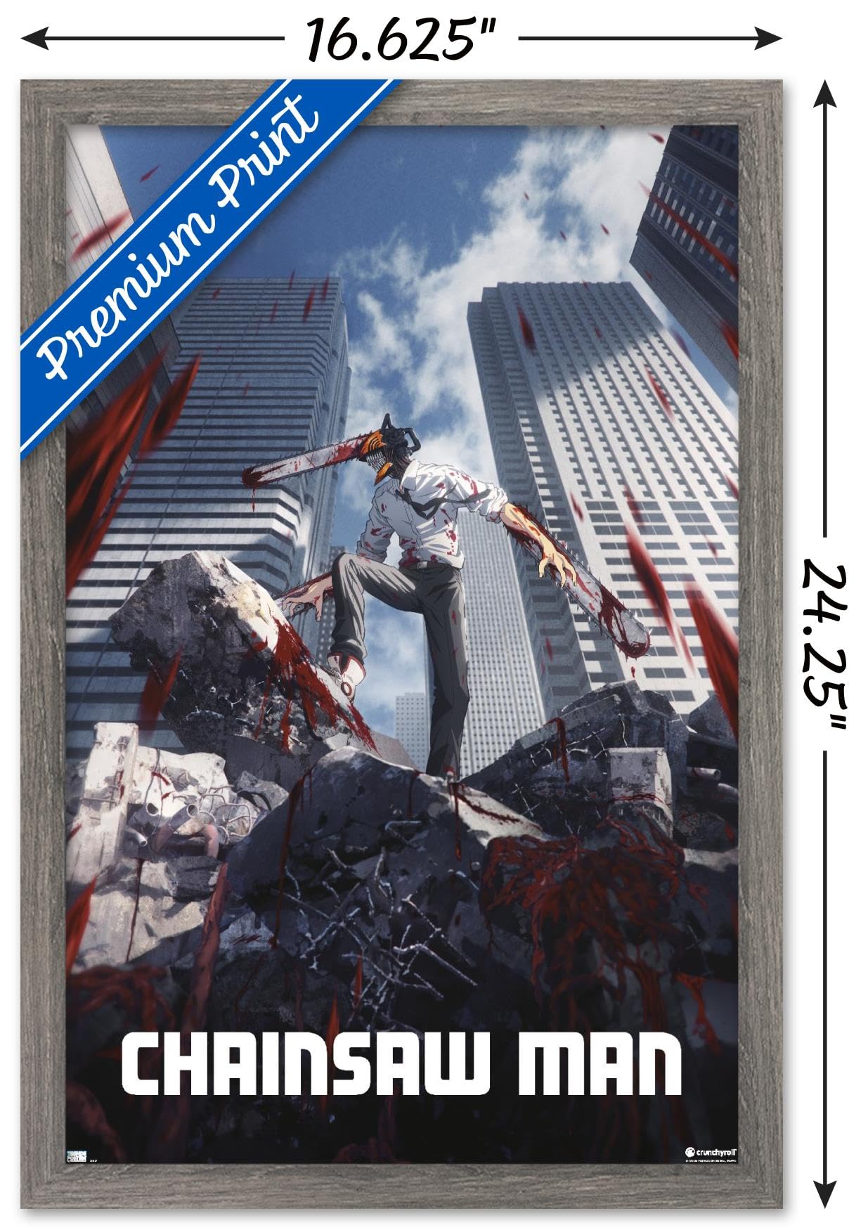 バーニング IN 60' フレーム付きポスター バーニング IN 60' フレーム