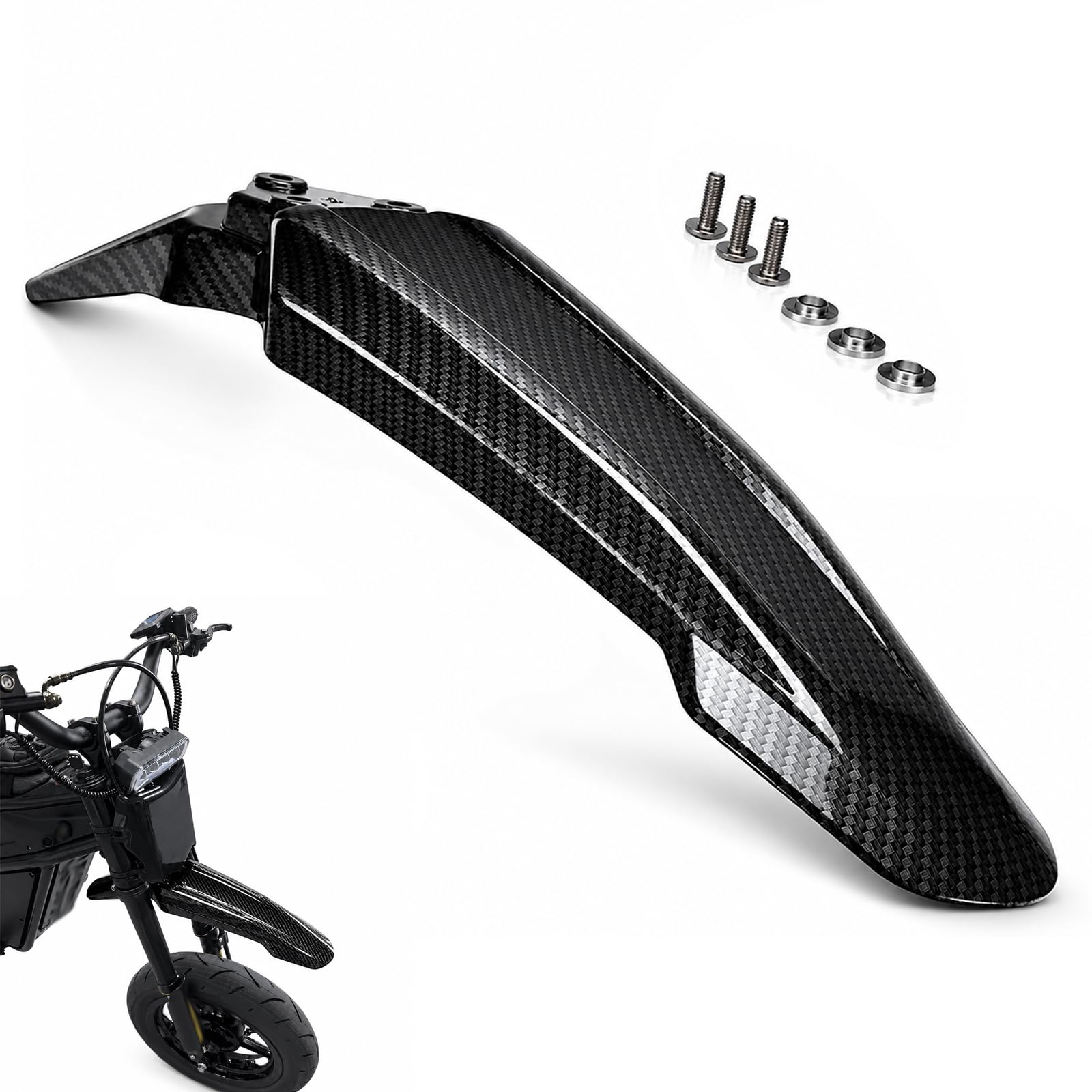 Amazon.com: JFG RACING Front Fender for Ebike,Motorcycle Mudguard
