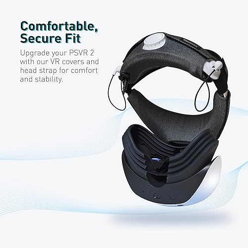 Miniatura 3 de VR Cover Juego de fundas para correa de cabeza para PlayStation VR2 (un juego)