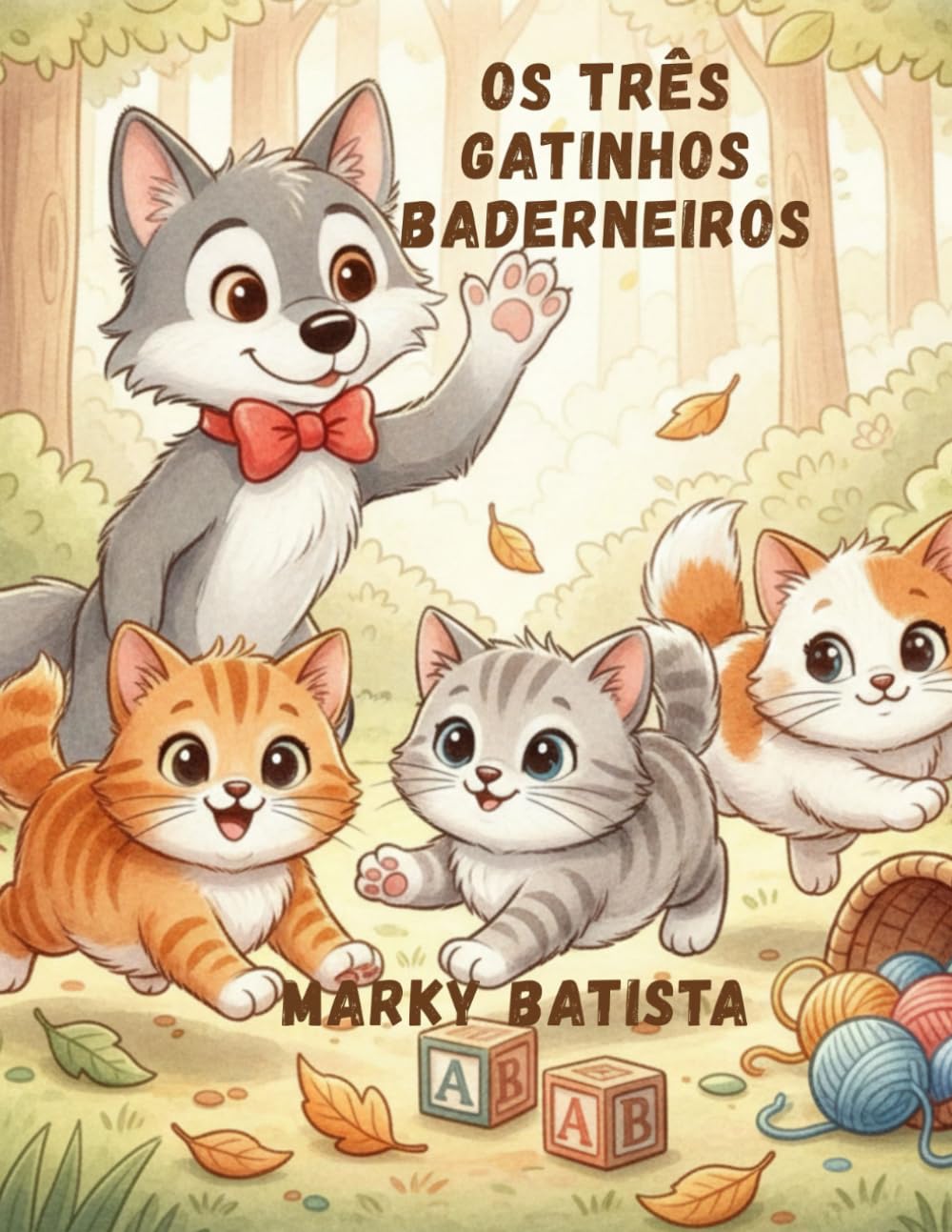 Os três Gatinhos Baderneiros.