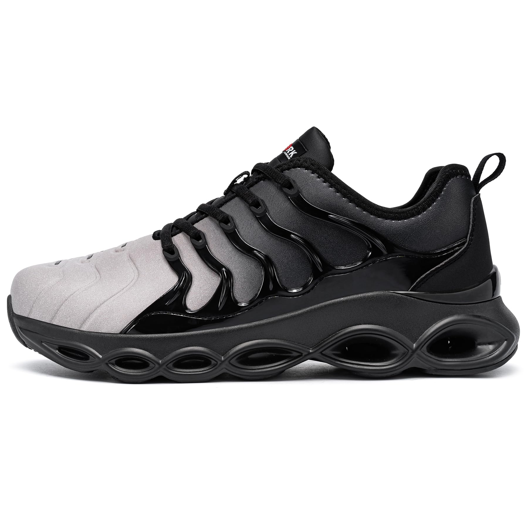 LARNMERN Scarpe Antinfortunistiche Uomo Impermeabile Ammorti Leggere Scarpe Antinfortunistica Scarpe da Lavoro con Punta in Acciaio Comodo Moda Anti-Spacca