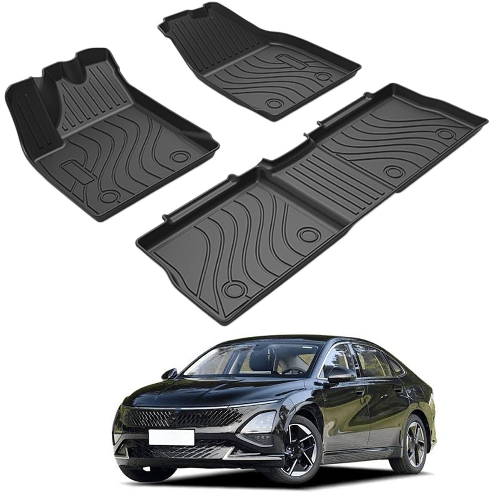 PAPEP Floor Mats for Wuling Xingguang EV/Hybrid 2023-2025 RHD