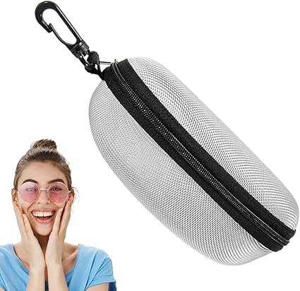 Étui Rigide Pour Lunettes De Soleil - EVA Étanche Anti-Choc Avec Clip Ceinture - Pour Randonnée, Cyclisme, Voyage - 10