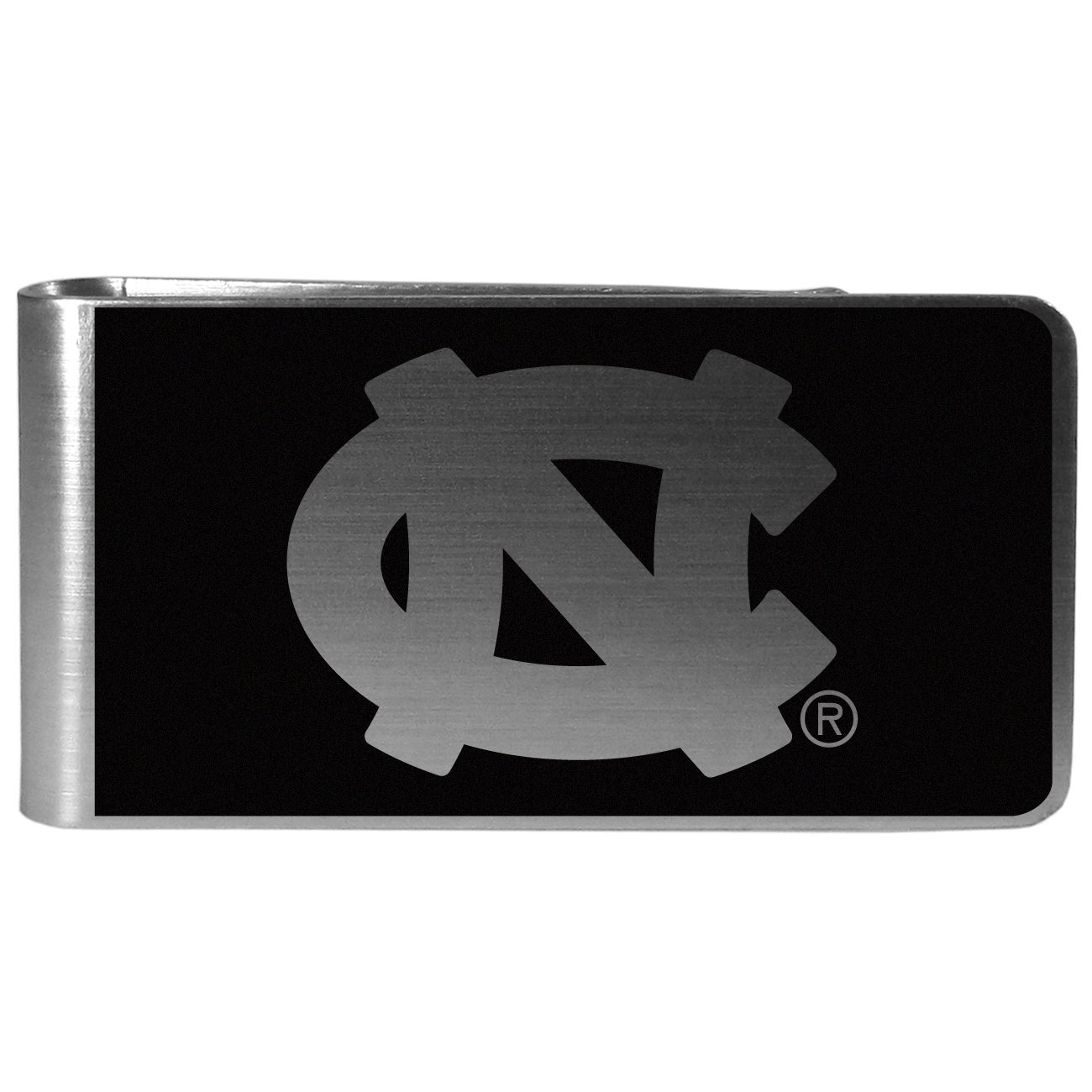 NCAA North Carolina Tar Heels Black & Steel Money Clip-image-19