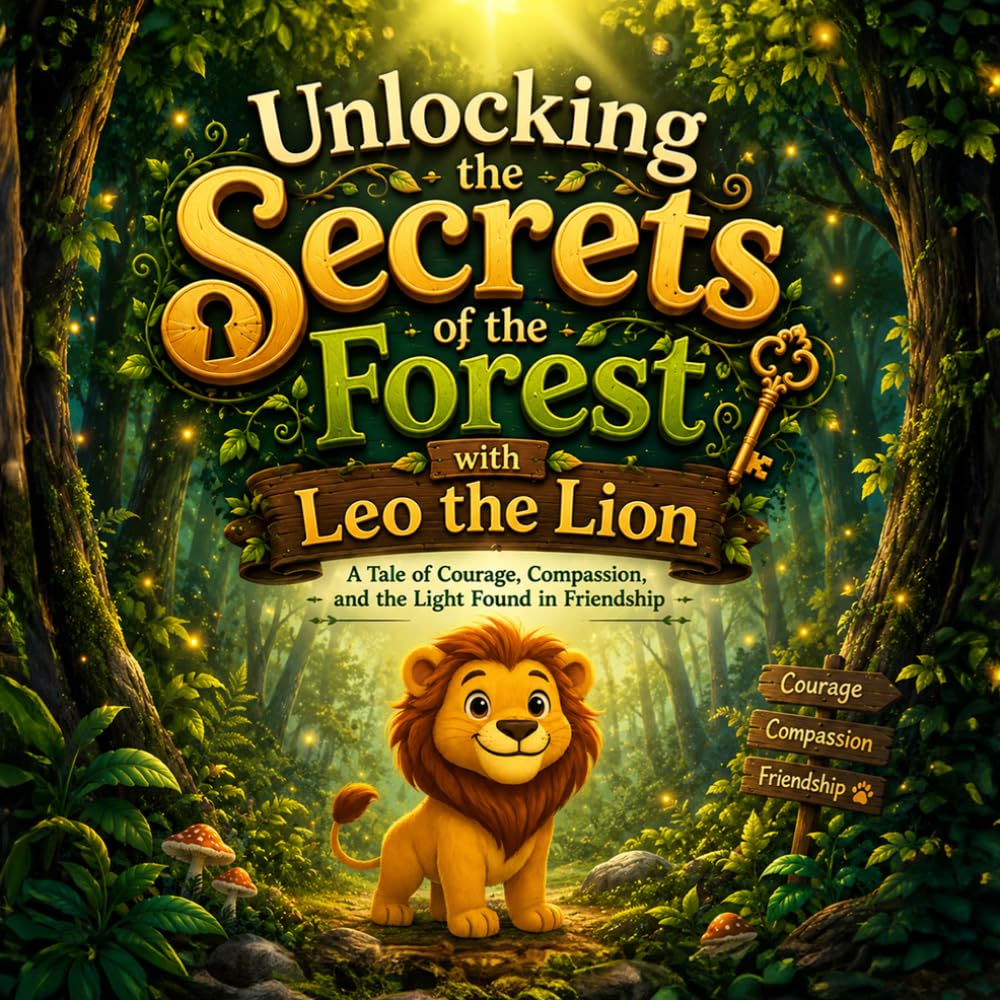 Unlocking the Secrets of the Forest with Leo the Lion: A Tale of Courage, Compassion, and the Light Found in Friendship