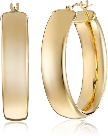 Wedding band hoop earrings Clearance