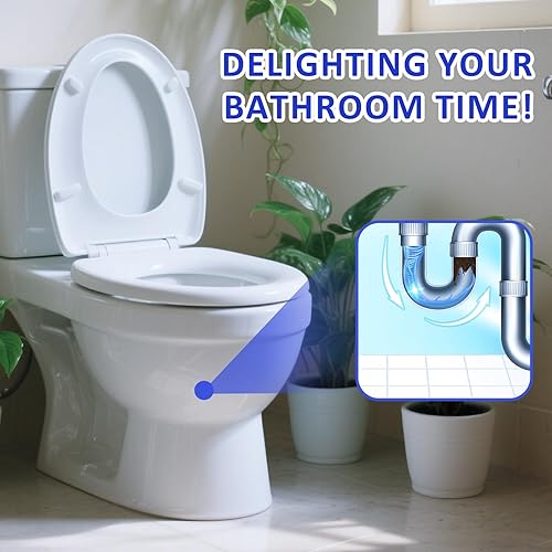 Miniatura 4 de Coldcool Tabletas limpiadoras de inodoro, paquete de 20, limpiador de inodoro de larga duración, aroma a pino.