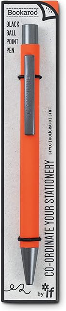 IF Bookaroo, coloured pen with black ink - ORANGE