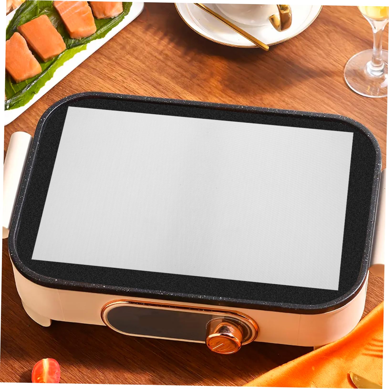Silikon-backmatte Antihaft-material Rutschfest Ofenunterlage Backblechmatte Teigrollmatte Backmatte Für Backofen Einfach Zu Reinchen Wiederverwendbar