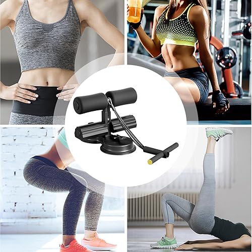 Miniatura 4 de Entrenador abdominal Equipo de ejercicio para sentarse con ventosa máquina de entrenamiento de estómago, mejora la fuerza central para el hogar y el