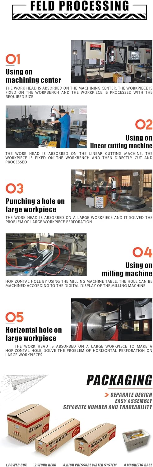 US STOCK MB-2000C EDM Driller Depth Setting 1500W Portable EDM Drilling Machine Φ0.5-3mm(Φ0.02''-0.12'') Mircro Hole EDM Punching Machine with High Presure Water Pumb