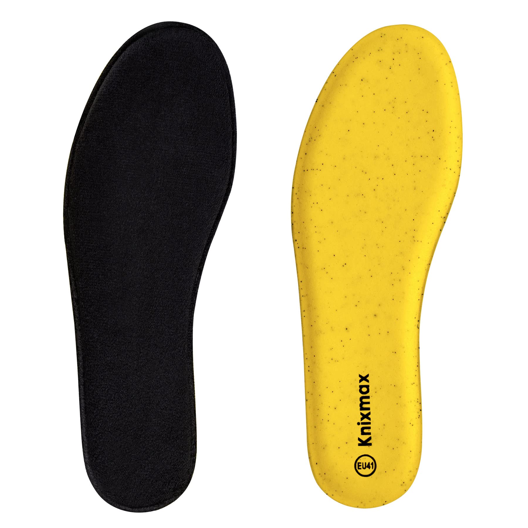 Knixmax Donna Uomo Solette in Memory Foam Inserti per Scarpe Comfort Assorbimento degli urti Imbottitura per il Supporto del Piede Suole Interne