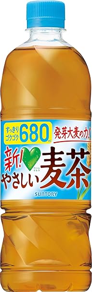 GREEN DA・KA・RA(グリーンダカラ) サントリー グリーンダカラ やさしい麦茶 お茶 麦茶 ペットボトル 680ml ×24本 まとめ売り実施中