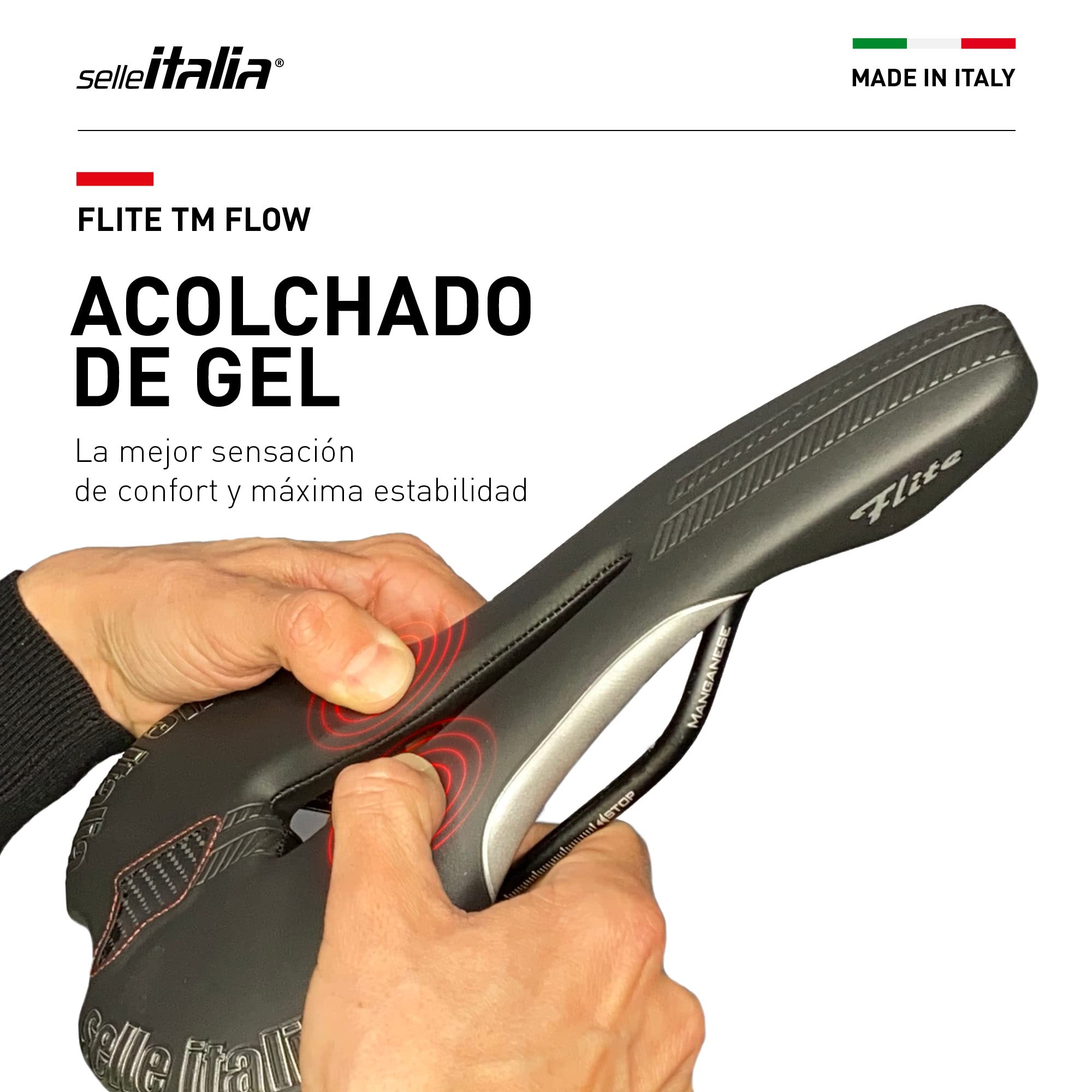212670VAR - Flite TM Flow Negro Saddle