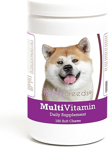 Miniatura 199 de Healthy Breeds Bulldog Multivitamínico Masticable Suave para Perros 180 Recuento