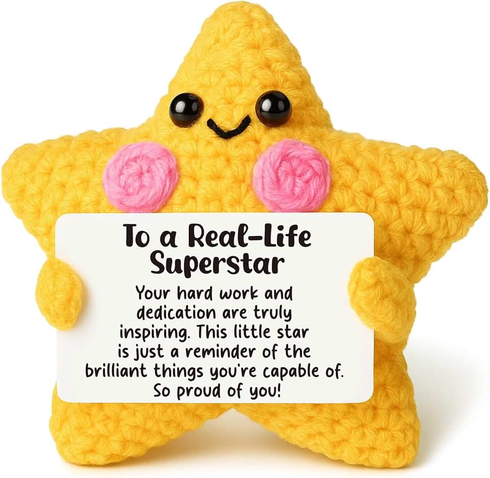 Crochet Star Achievement Gift