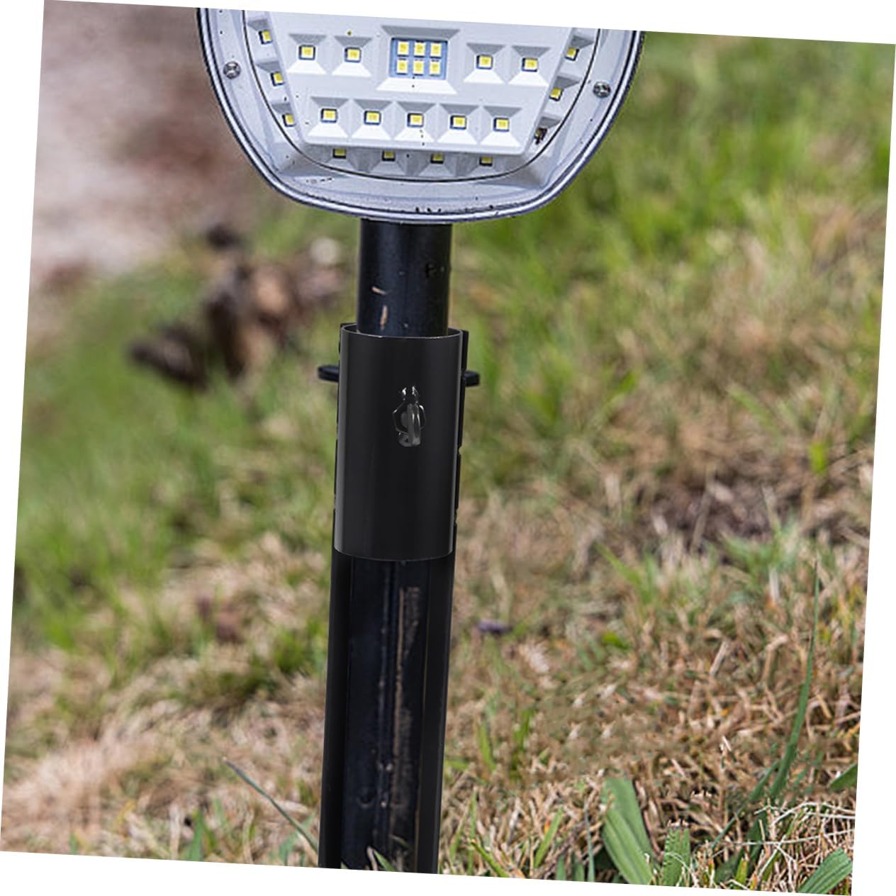 4Pcs Ground Stakes for Solar Lights Durable Metal Replacement Spikes for Outdoor Garden Landscape and Decor Weather Resistant and Easy to Assemble