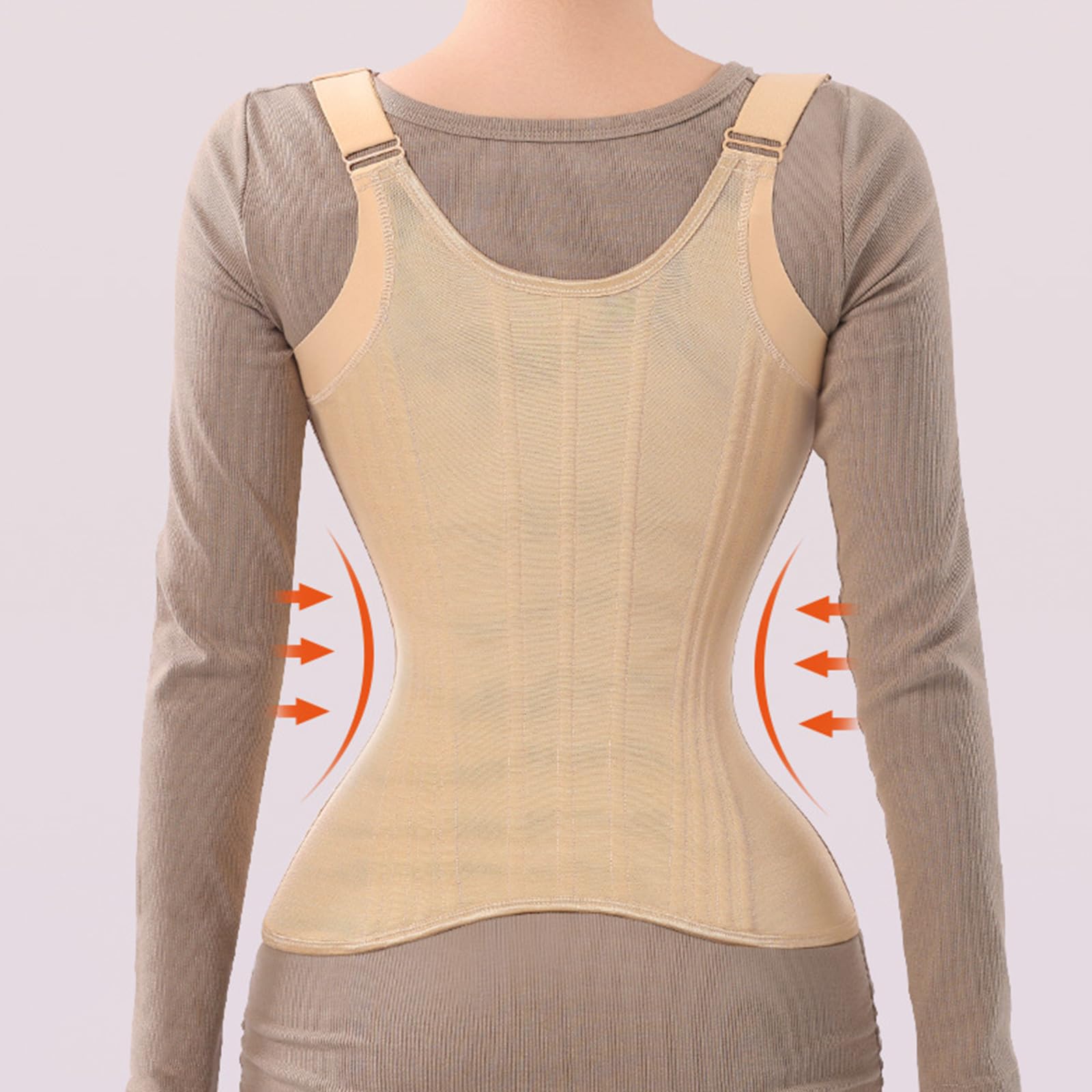 Camiseta moldeadora de cuerpo elástica para mujer, ligera, absorbe el sudor, control de abdomen, transpirable, chaleco de yoga