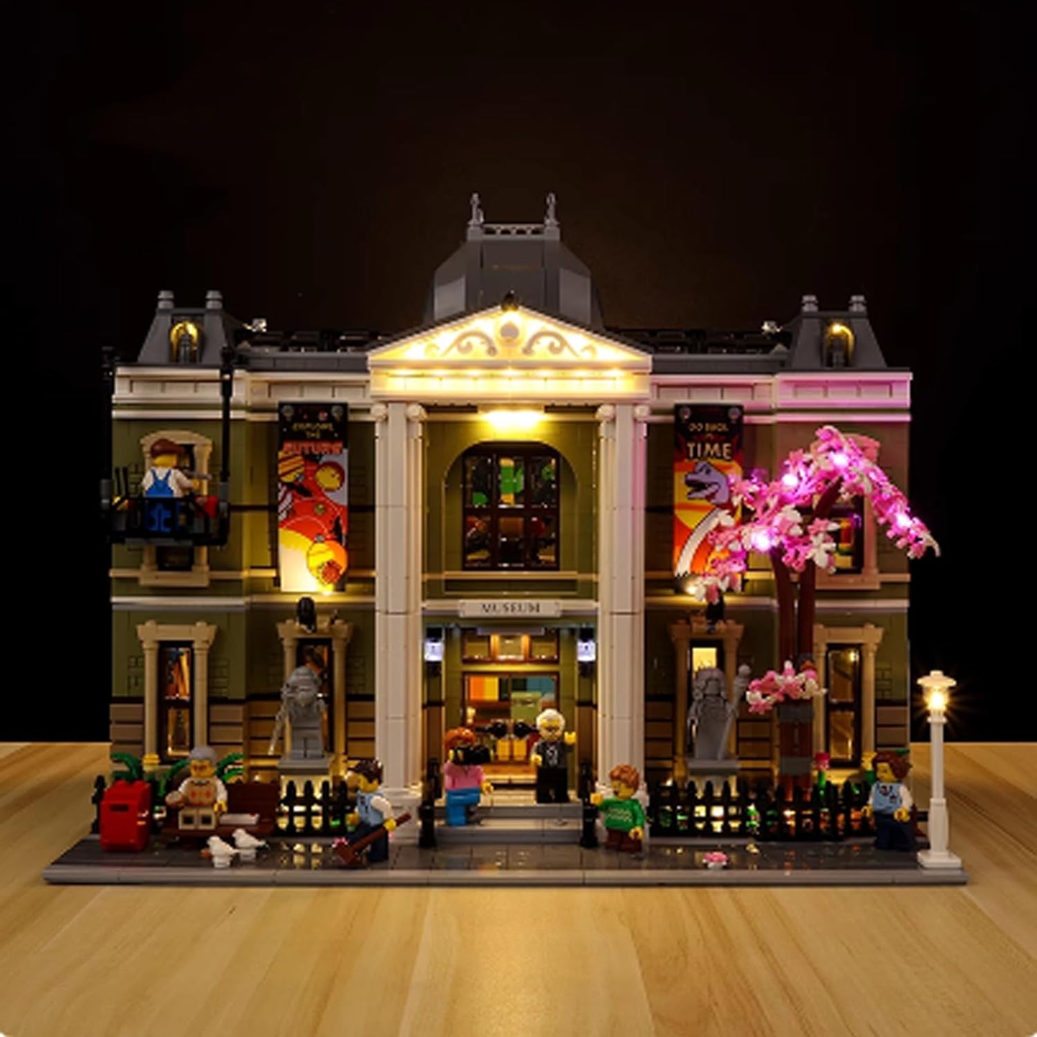 LED Lighting Kit Compatible with Lego 10326 Natural History Museum Series LED Light Set (Model Kit Not Included - Lighting Components Only) (Classic Edition)