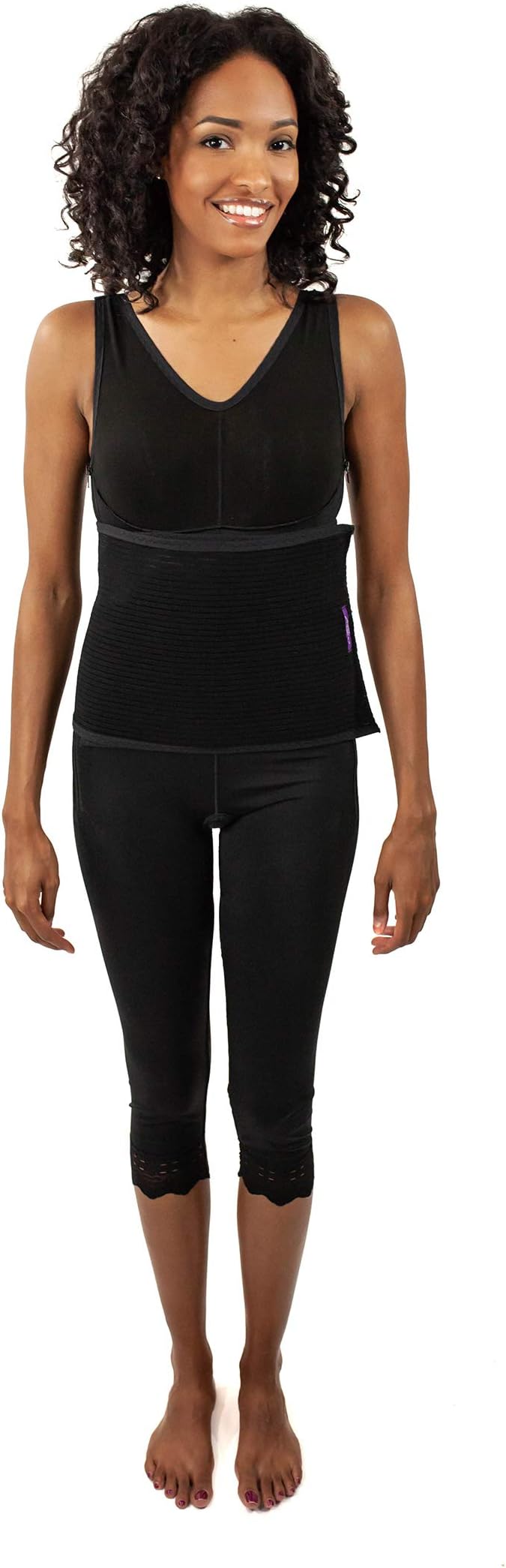 ContourMD Underbust Compression Garment Mid Calf Slit Crotch Body Shaper