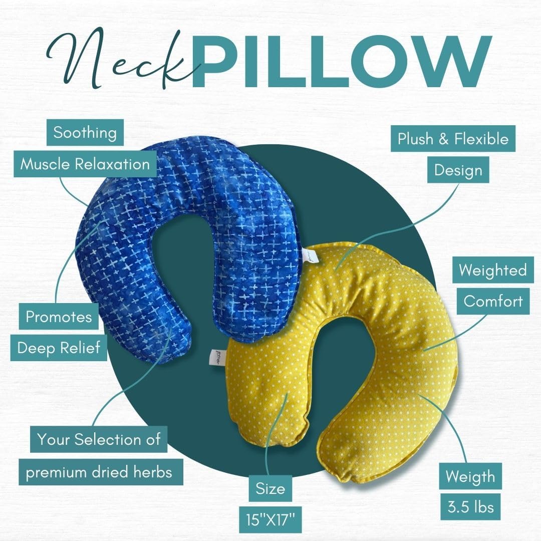 Parker Mountain Comfort Wraps | Pressure Point Pillow | Therapeutic Pressure Point Neck Pillow for Self Care