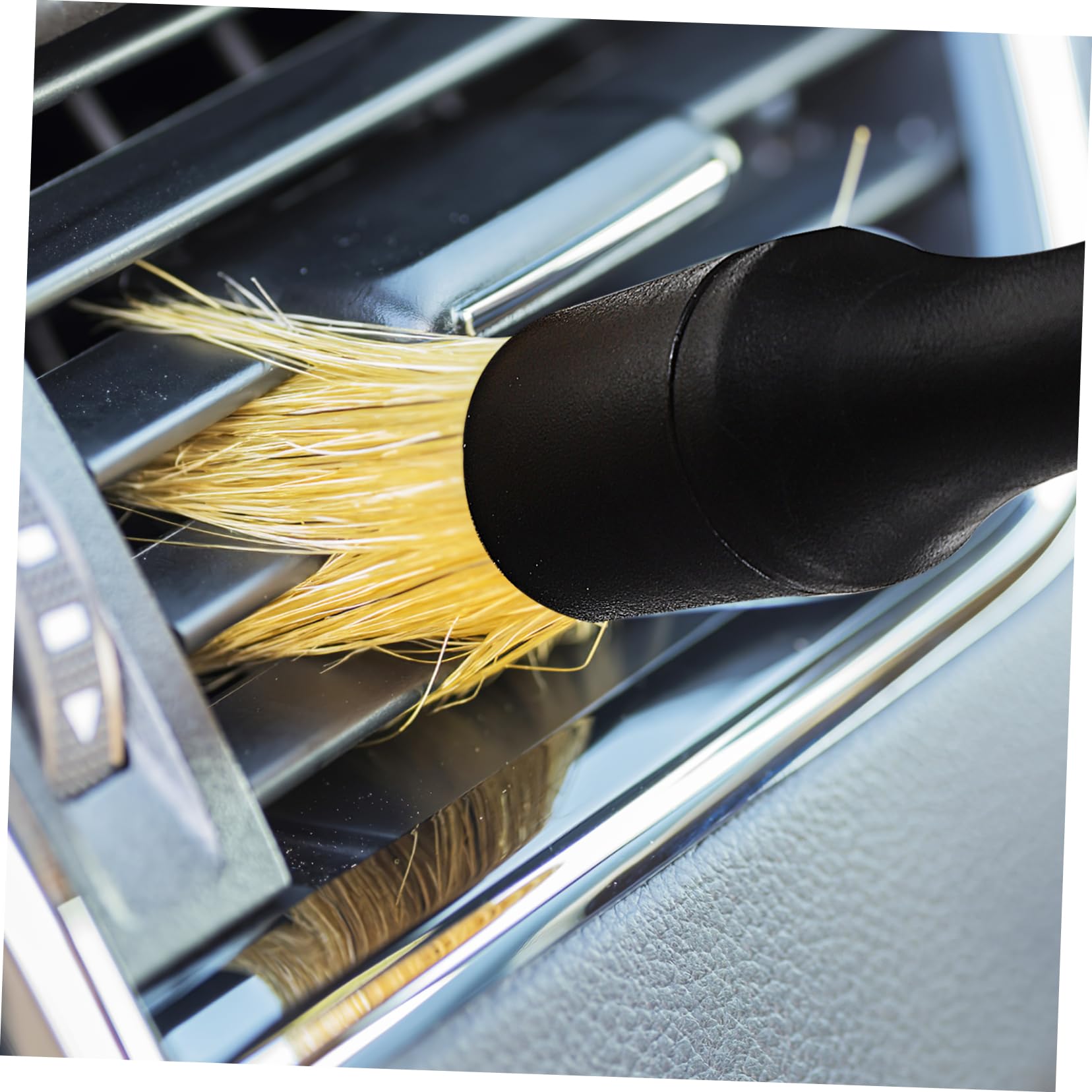 PRETYZOOM Kit Dettaglio Interni Auto 3 Pezzi con Testine di Ricambio 3 Pz per Sedili e Tappezzeria in Plastica Pp Pet per Applicazioni Professionali