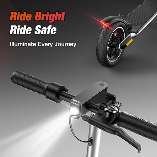 Miniatura 43 de iScooter Patinete eléctrico para adultos, motor eléctrico de 800 W, alcance de hasta 25 millas, velocidad máxima de 25 MPH, neumáticos todoterreno