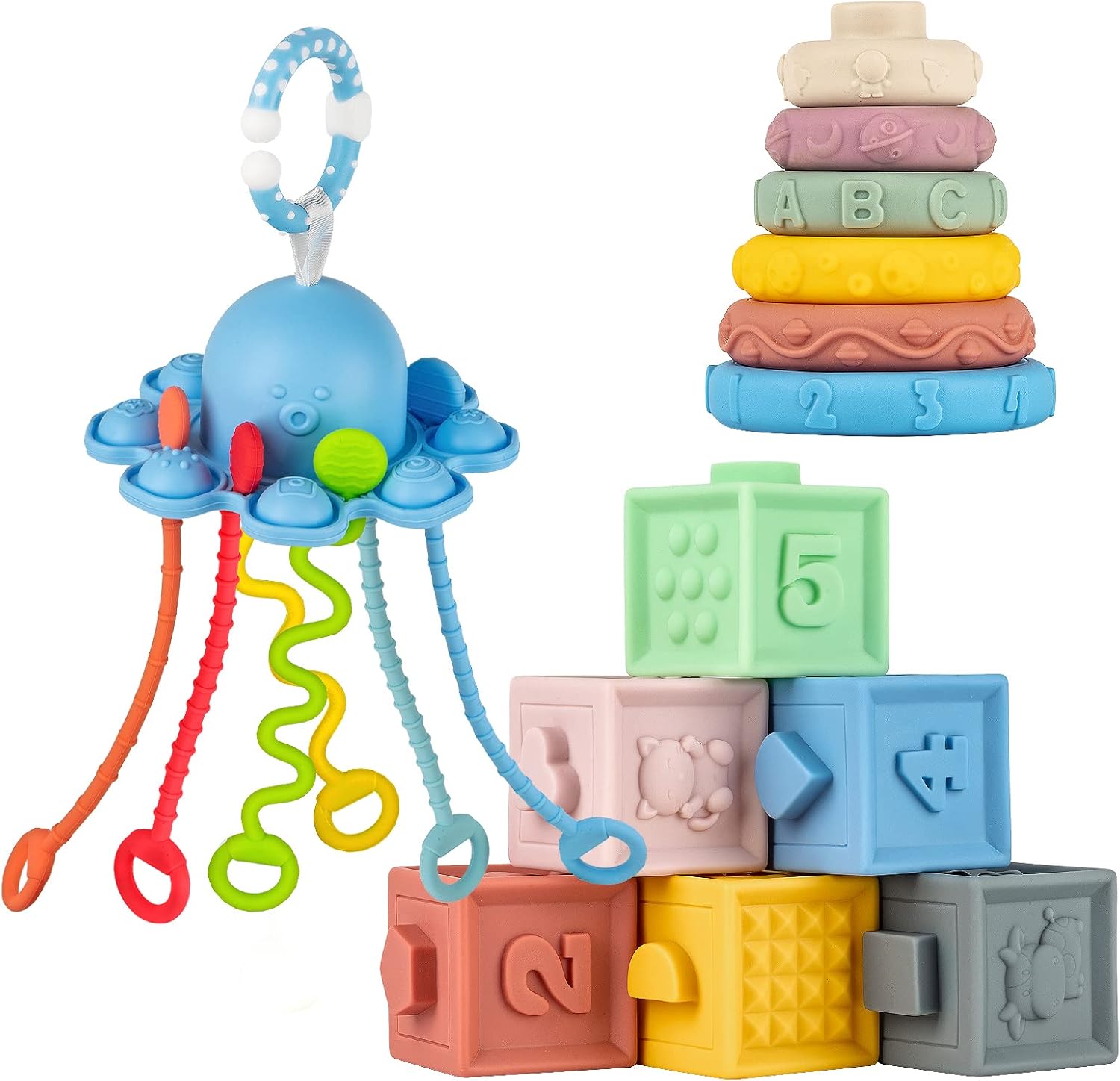 3 in 1 Baby Toys 612 Months, Montessori Toys for Babies 1
