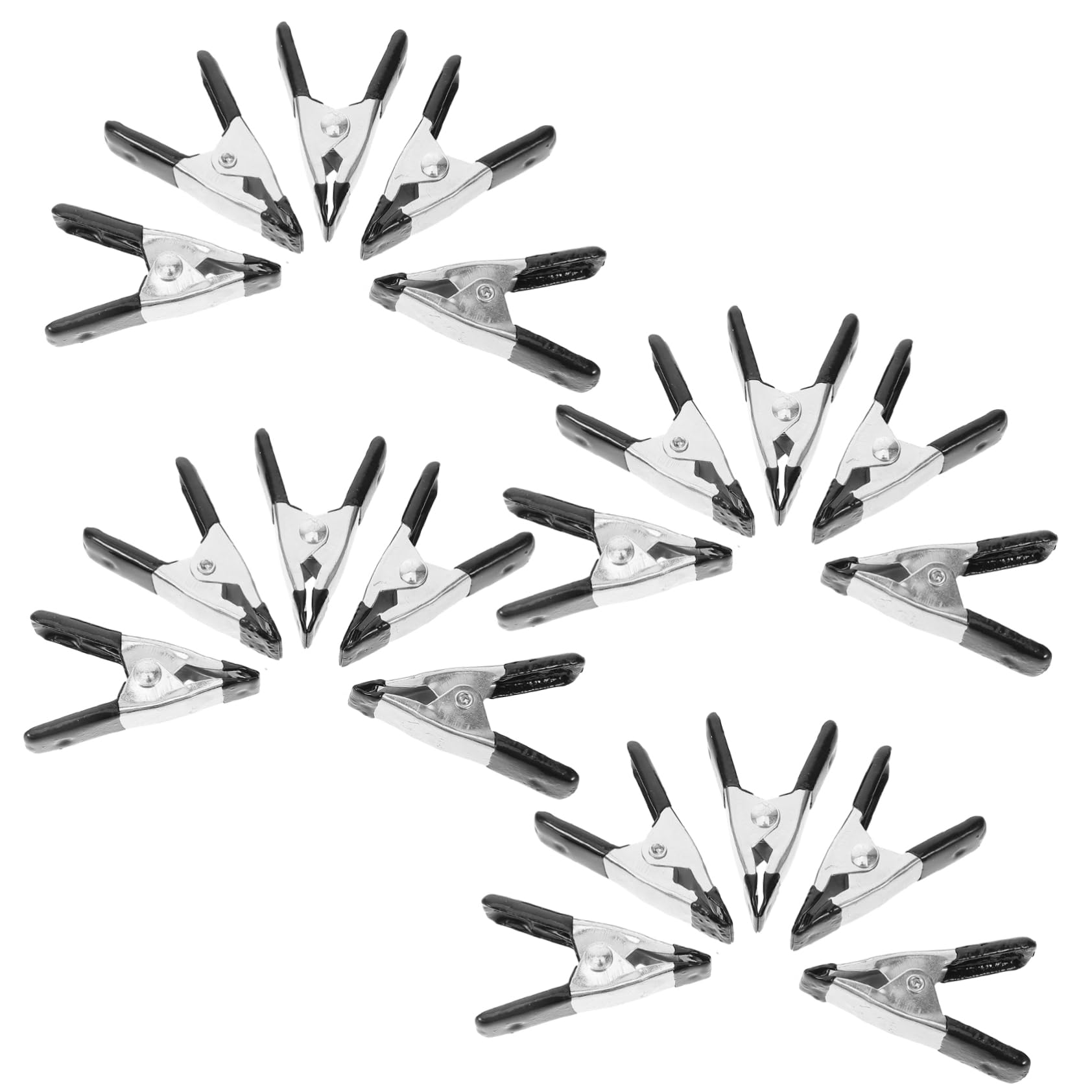 Tofficu 4 Set Clip Per Fondali Pinze Heavy Duty Per Fotografia Fermagli Per Tessuti Resistente E Leggeri Accessori Pratici Per Studio Fotografico 20 Pezzi*4