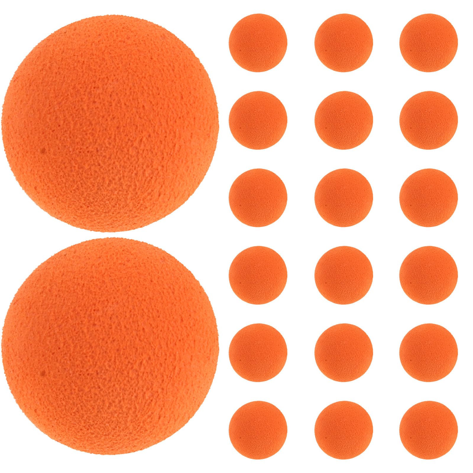 BESPORTBLE 100pcs Launch Ball Game Refill - 2.2cm Colorful Foam Bullets - Easter Game and Classroom Activity Balls - DIY Craft Foam Rounds for New Year Fun Play