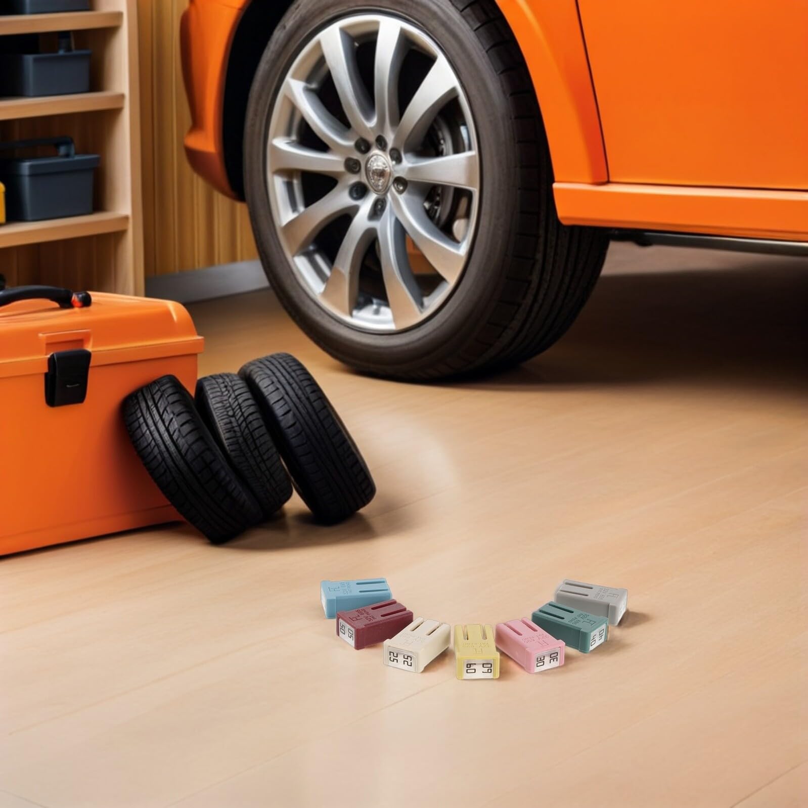 Anneome 18pezzi Scatola Fusibili Microfusibili Basso Profilo Assortimento di Kit di Fusibili per Auto Fusibile Auto Sostituzione Mini per Camper Camion Barca Accessori Veicoli