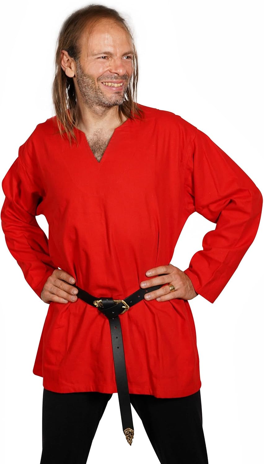 Mythrojan �Raider� Canvas Tunic 100% Cotton Medieval Viking Knight SCA LARP