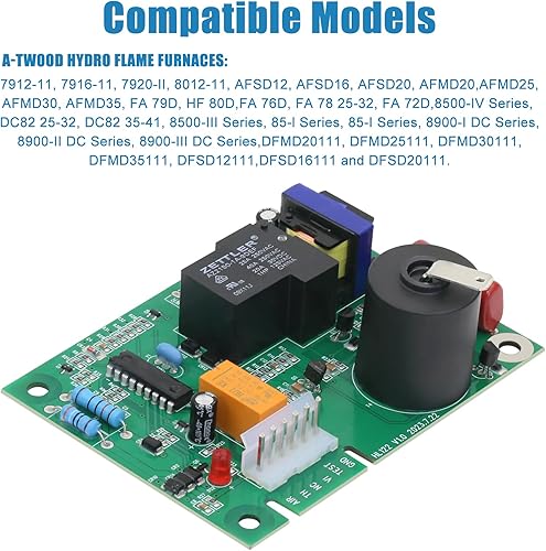 Miniatura 5 de CCTP 31501 Placa de circuito compatible con Atwood RV Hydro Flame Furnace Placa de ignición, kit de placa de control de encendido RV reemplazo