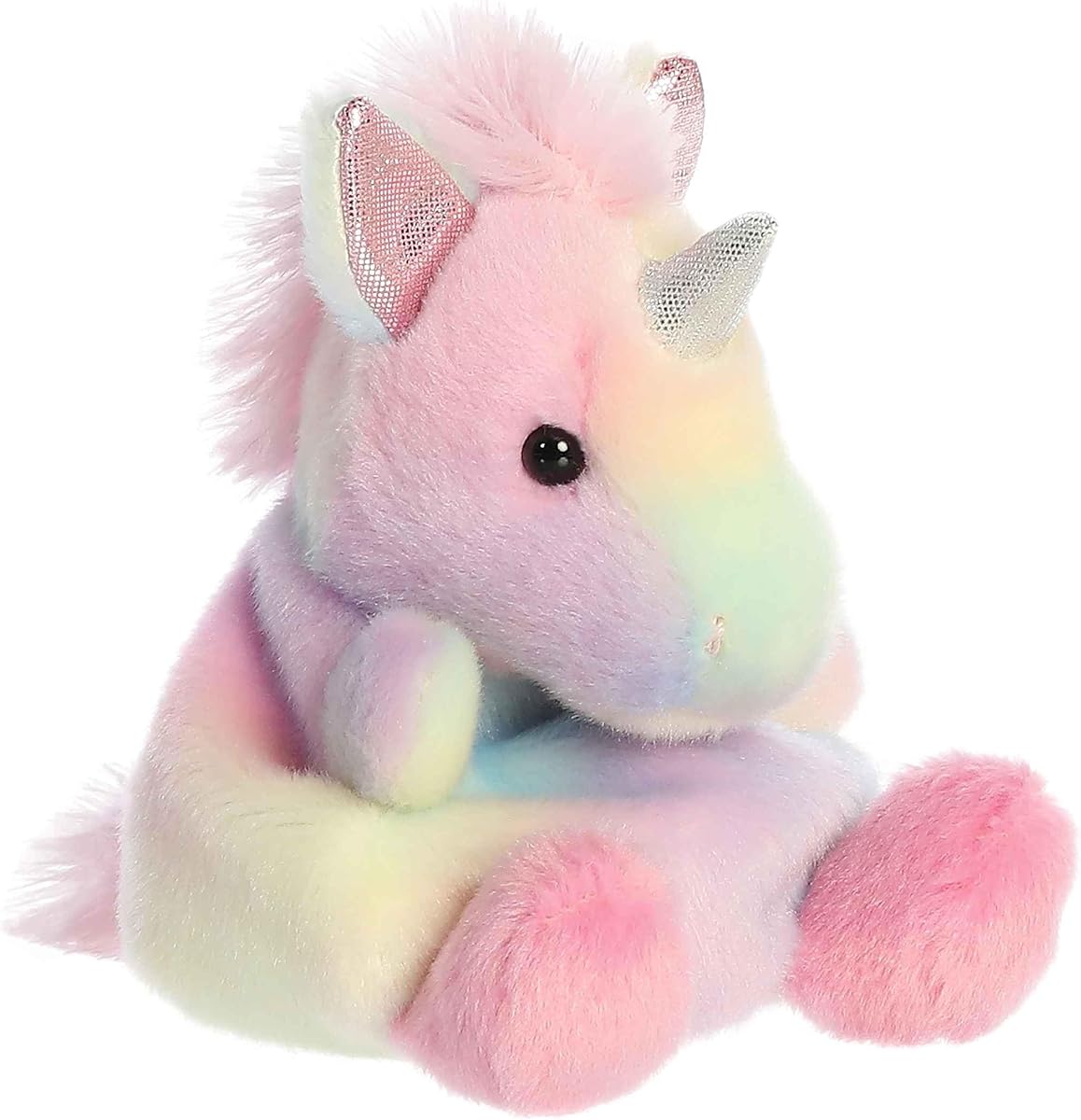 Aurora Palm Pals 5.5" Sorbet Unicorn Adorable Plush | Bean-filled understuffed bodies with collectible personalities