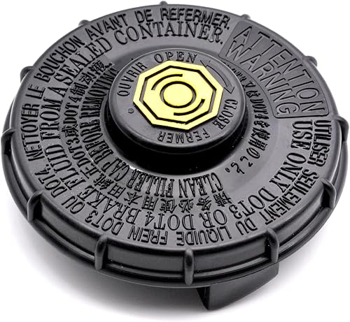 Tapa de líquido de frenos para Honda, tapa de depósito de líquido de tanque de cilindro maestro de freno se adapta a Honda Accord Fit EV Hybrid