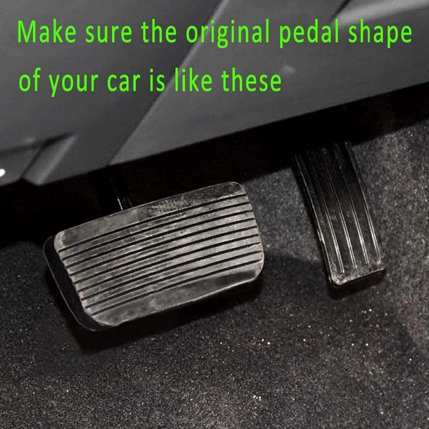 Compatible Pedal Pad Cover, Replacement for Ford Everest Ranger 2015-2019, AT Parts Gas Brake Car Pedals pad